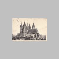 Carte postale, TOURNAI la cathédrale 1953, Photo cuv59 on Flickr.jpg